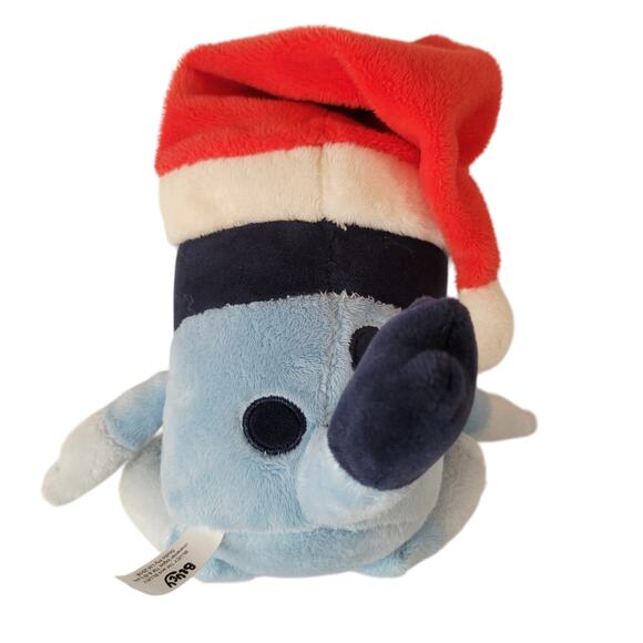 Bluey Plush Stuffed Animal 10" Christmas Santa Hat Holiday Toy Christmas Plushie - Picture 6 of 11